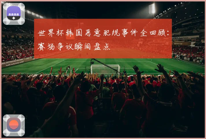 世界杯韩国恶意犯规事件全回顾：赛场争议瞬间盘点