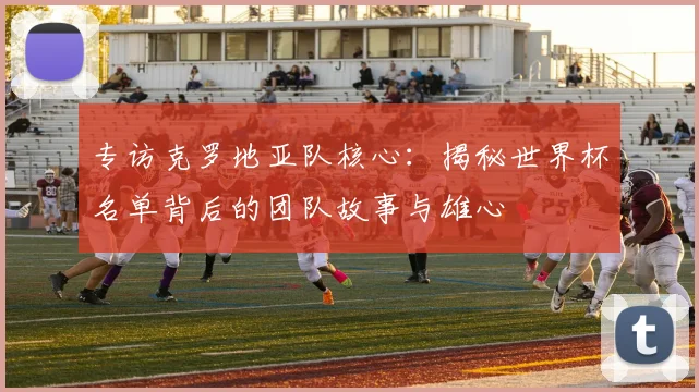 专访克罗地亚队核心：揭秘世界杯名单背后的团队故事与雄心